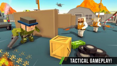 Blocky Army Base:Modern War Critical Action Strike (МОД, оружие) скриншот 7