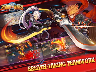 Blade & Wings: Future Fantasy 3D Anime MMORPG Game screenshot №5