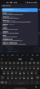 Acode - code editor | FOSS screen 1