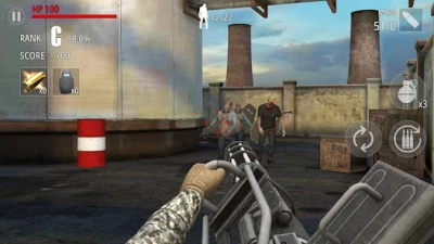 Отстрел зомби : FPS screen 1