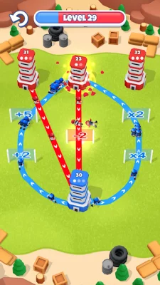 Tower War - Тактический захват screenshot №6